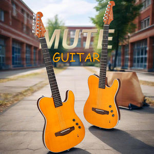 กีตาร์ IRIN Factory R3 ตัวบอดี้ไม้แท้ รุ่นใหม่ แบบไม่มีเสียงสะท้อน พร้อมบลูทูธอัจฉริยะ ซีรีส์อะคูสติก แบบสายถัก 20 เฟรต กีตาร์ไฟฟ้า - Product Image 2