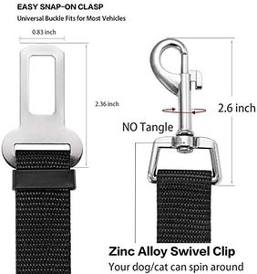 <span class=keywords><strong>Pet</strong></span> Dog Cat harnais réglable ceinture de sécurité laisse pour petits chiens moyens Clip de voyage fournitures pour animaux de compagnie 8 couleurs ceinture de sécurité de voiture - Product Image 3