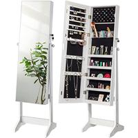 Miroir sur pied tendance et très vendu, écoresponsable, fait main, en bois et métal, excellente visibilité pour chambre à coucher