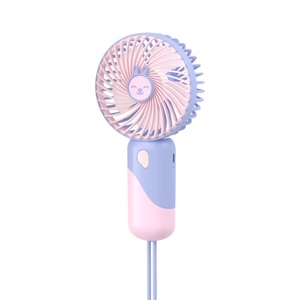 Ventilador de Mano Portátil de Verano al por Mayor de Fábrica, Ventilador USB Recargable para Exteriores, Mini Ventilador Bonito para Regalo de Estudiantes - Product Image 1