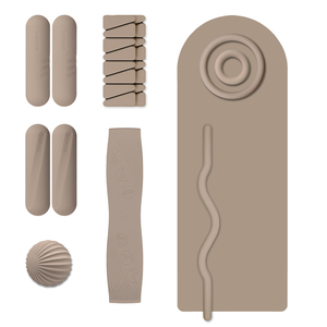 Haltères de cheville personnalisés avec logo, poids en PU, accessoires de yoga de haute qualité pour la salle de sport à domicile - Product Image 1