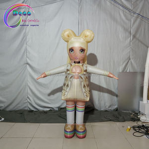 Disfraz Inflable Personalizado de Princesa/Infanta, Mascota de Dibujos Animados para Caminar - Product Image 1