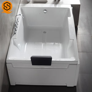 Shinestone Light Surf Massage Bain Cascade Acrylique Baignoires Autoportant Deux Personnes Hot Tube Extérieur Facile à Nettoyer - Product Image 5