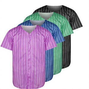 Men's White Red Solid Baseball Jersey Short Sleeve V-Neck Button Front Breathable Quick Dry Plus Size Polyester <b>Sport</b> <b>Shirt</b> - Product Image 6