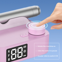 Perceuse à ongles sans fil rechargeable, personnalisée, portable, haute vitesse 40000 tr/min, légère, en forme de stylo, longue durée de vie de la batterie, moteur sans balais