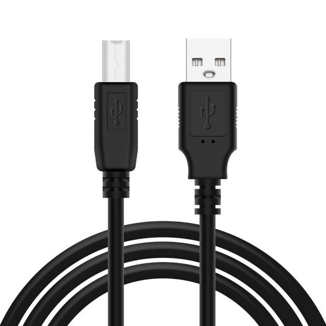 High Speed USB 2.0 A/B Type a Male to Type B Male Printer Scanner Cable Cord