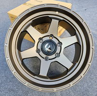 Vente flash - Jantes tout-terrain 15-16 pouces 6x139.7 ET 0 noir mat multi-rayons CB 110 pour Toyota Hilux Tacoma Mitsubishi Triton