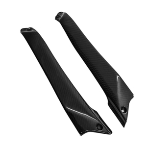 Pour <span class=keywords><strong>Kawasaki</strong></span> <span class=keywords><strong>Ninja</strong></span> <span class=keywords><strong>H2</strong></span> H2R <span class=keywords><strong>2020</strong></span> 2021 2022 2023 2024 3K 100% accessoires de moto en Fiber de carbone sèche plaque latérale de réservoir de carburant avant - Product Image 1