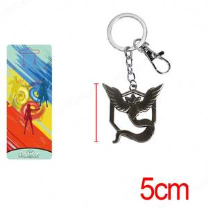 Porte-clés en métal alliage en gros, porte-clés de poche de dessin animé d'anime pour enfants - Product Image 2