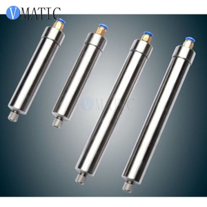 Siringa Pneumatica in Acciaio Inox da 10ml, Siringa Metallica Resistente alla Corrosione da 10cc con Attacco Luer Lock - Product Image 6