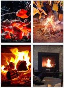 10 rouleaux de <span class=keywords><strong>bois</strong></span> de pin naturel pour allumer le feu, enduits de cire, <span class=keywords><strong>allumage</strong></span> rapide pour cheminée, barbecue, 20x50mm, vente en gros d'usine - Product Image 6