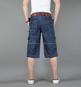 Custom Athletic 95% Polyester 5% Spandex <b>Soft</b> Stretchy Woven Slim Fit Golf Shorts for Men - Product Image 3