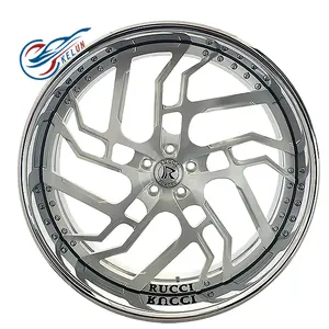 Roda 2023 kustom 24 26 28 inci siver RUCCI pelek tempa kustom