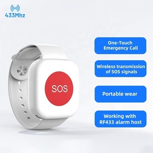 Trang chủ chăm sóc không dây cổ tay máy nhắn tin người già khẩn cấp hoảng loạn dây đeo cổ tay SOS nút cho trung tâm chăm sóc tại nhà điều dưỡng - Product Image 1