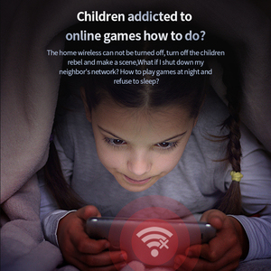 Điều khiển Wifi Bậc Thầy di động ba băng tần 2.4GHz + 5.2GHz + 5.8GHz ngắt kết nối bằng một cú nhấp chuột để ngăn chặn tài liệu ABS nghiện Internet - Product Image 4