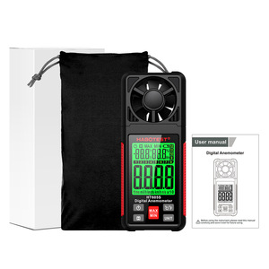 Anémomètre numérique Habotest HT605, mesureur de vitesse du vent portable avec mesure de la température et de l'humidité - Product Image 3