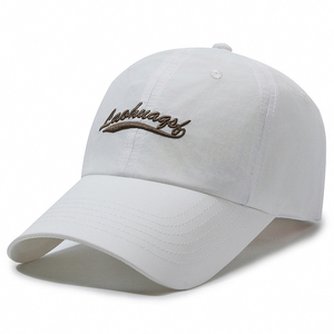 Wholesale 100% Cotton Unisex Outdoor Daily Wear <b>Caps</b> Curved Brim <b>Plain</b> Blank Dad Hat Custom Embroidery Logo Baseball <b>Cap</b> - Product Image 3