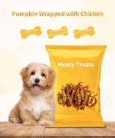 Friandises pour chiens naturelles à base de viande de poulet et de citrouille, sans maïs, blé, soja, riches en protéines, morceaux dentaires, facilement digestibles – Meilleures ventes