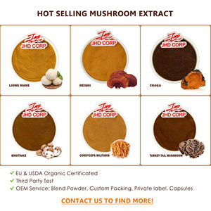 Порошок экстракта красного гриба Рейши пищевого качества, 30% полисахаридов, 100% чистый, в бочках, поставка со складов США и ЕС - Product Image 6