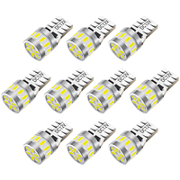 Bombillas LED AUXITO 194 para Luz de Matrícula, 6500K Blanco Brillante, Sin Errores Canbus, 168 2825 T10 W5W, Bombilla LED para Cúpula de Coche