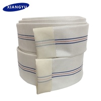 Fabricant chinois veste unie blanche 2 3 4 5 pouces 50 65 80mm prix tuyau de lutte contre l'incendie en toile