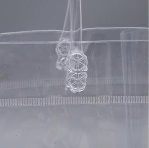 Sıcak satış biyobozunur Özelleştirilmiş Su Geçirmez tote Baskılı Özel şeffaf <span class=keywords><strong>pvc</strong></span> alışveriş baskılı gıda plastik paket - Product Image 6