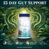 Capsules Détox Nettoyage Intestinal 15 Jours Marque Blanche Soutien Digestif et du Côlon Complément Alimentaire OEM ODM pour Adultes