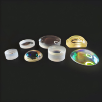 Lentille Concave Convexe en Verre BK7 de Haute Qualité, en Plastique, en Quartz, en Saphir, Lentille Positif-Négatif, Lentille Ménisque pour Projecteur Laser