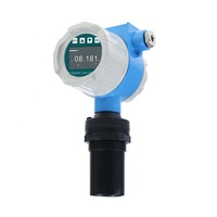 Transmetteur de niveau d'huile de générateur Sortie 4-20mA Jauge de niveau de réservoir à ultrasons pour carburant diesel avec écran LCD et antidéflagrant