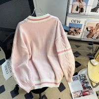 Deeptown doux Coquette chandails Cardigan femmes Kawaii nœud tricoté Cardigan japonais Preppy Style Lolita tricots JK pulls
