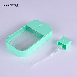 Customizable 30ml 45ml <b>Empty</b> Plastic Card-Style <b>Spray</b> <b>Bottles</b> Pump Fine-Mist Small Travel Hydration <b>Spray</b> <b>Bottles</b> Screen Printed - Product Image 2