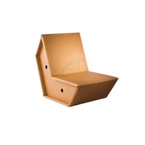 عرض ساخن إبداعي حزمة مسطحة مخصصة هايت الجودة من الورق المقوى عرض كرسي أثاث - Product Image 5