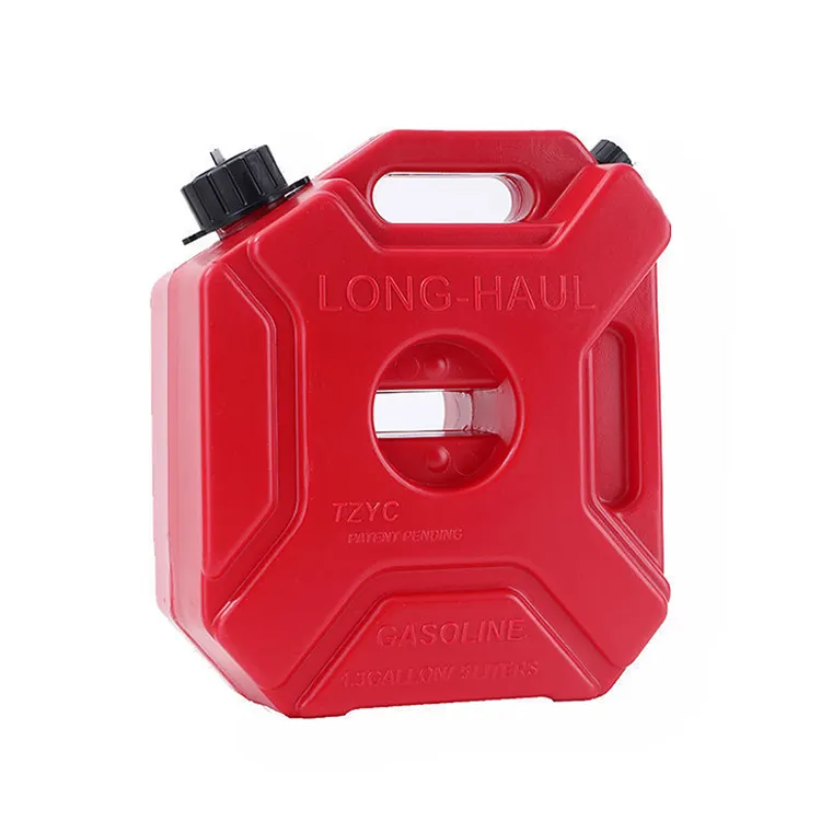 5L 2GALLON Drum Fuel Tank Jerry Cans Can Oil Motorcycle Used Plastic Jerrycan 25l Gasoline 4l Plastic Petrol Tank Yellow Barrel