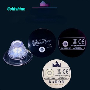 Bottiglia di vino Vodka LED Light-Up Coaster Party decorazione per <span class=keywords><strong>birra</strong></span> e liquori Premium promozionali braccialetti Wristba - Product Image 4