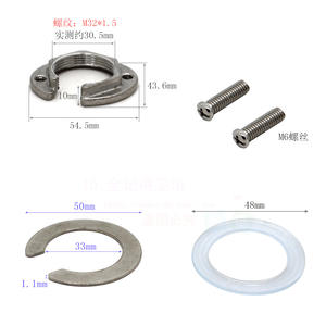 อุปกรณ์เสริมก๊อกน้ำอ่างล้างจานแบบรูเดียว พร้อมน็อตป้องกันการคลายตัว น้ำร้อน-น้ำเย็น ไม่ต้องถอดท่อ คุณภาพสูง - Product Image 2