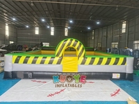 Piscine extérieure de fosse de mousse portative commerciale de cube en PVC de Offre Spéciale grande piscine gonflable de fosse de mousse avec le ventilateur pour la partie et l'événement