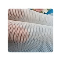 Tissu en maille blanc 100 g/m² extensible ajouré 82 % nylon + 18 % élasthanne pour sous-vêtements et caleçons sexy
