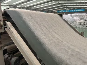 100G Waterdicht Bord Tunnel Zwembad Liners Hdpe Vijver Liner Niet-Geweven Geotextiel Landschap Stof Korte Vezel Niet Geweven Geotextiel