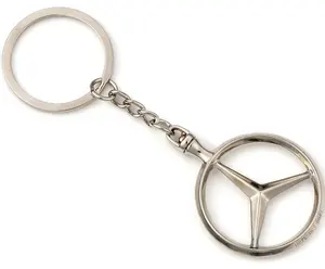 Keychain Manufacturers Wholesalers Personalized Design Custom 3D Car Metal Keychain