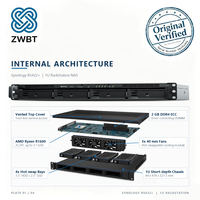 Synology RS422+ NAS Empresarial, Nuevo Almacenamiento en la Nube Privada con Funciones de Red, DiskStation sin Discos