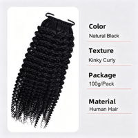 Extensions de cheveux bouclés birmans 100% cheveux humains vierges Remy, boucles Jerry, cheveux afro crépus en vrac, emballage personnalisable