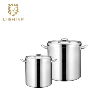 Commercial Stainless鋼28センチメートル17L/11インチ18Quart Stock PotとSandwich Bottom Lid (05スタイル)