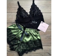 Conjunto de pijama de lencería de satén de diseño de moda suave y cómodo de alta calidad ODM y OEM, pantalones cortos, ropa de dormir para mujeres y niñas