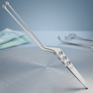 Premium Yasargil Tumor Grasping Forceps Stainless Steel Bayonet 22cm Neurosurgical <b>Instruments</b> 3.5mm Cup Jaws Reusable Manual - Product Image 3