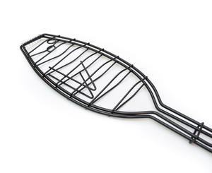 Panier à griller antiadhésif pour poisson Panier à griller pour barbecue en acier inoxydable - Product Image 2