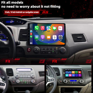 Großes 7 Zoll 9 Zoll 10 Zoll Universal Android Navigationssystem 2G Kabelloses WLAN Rückfahrkamera CarPlay Sprachsteuerung Eingebautes GPS Armaturenbrett - Product Image 2