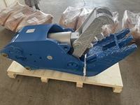 Pince à démolir pour engins de construction avec moteur hydraulique intégré, pour excavatrices de 10 à 17 tonnes, haute qualité, garantie 1 an