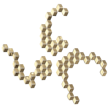 L 3400 x H 2700 x D 120 mm