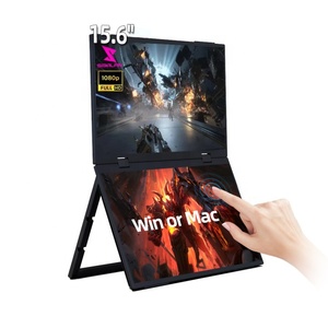 Màn hình di động hai màn hình 15.6 inch 60Hz IPS độ phân giải Type-C 1080P HD phù hợp cho các trò chơi thiết kế văn phòng - Product Image 1