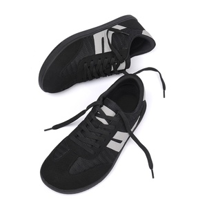 Flexible Affordable Microfiber Leather <strong>Shoe</strong> Zero Drop Rubber Anti-slip Sole Wide Toe Box Lacing up Barefoot <strong>Shoes</strong> - Product Image 1